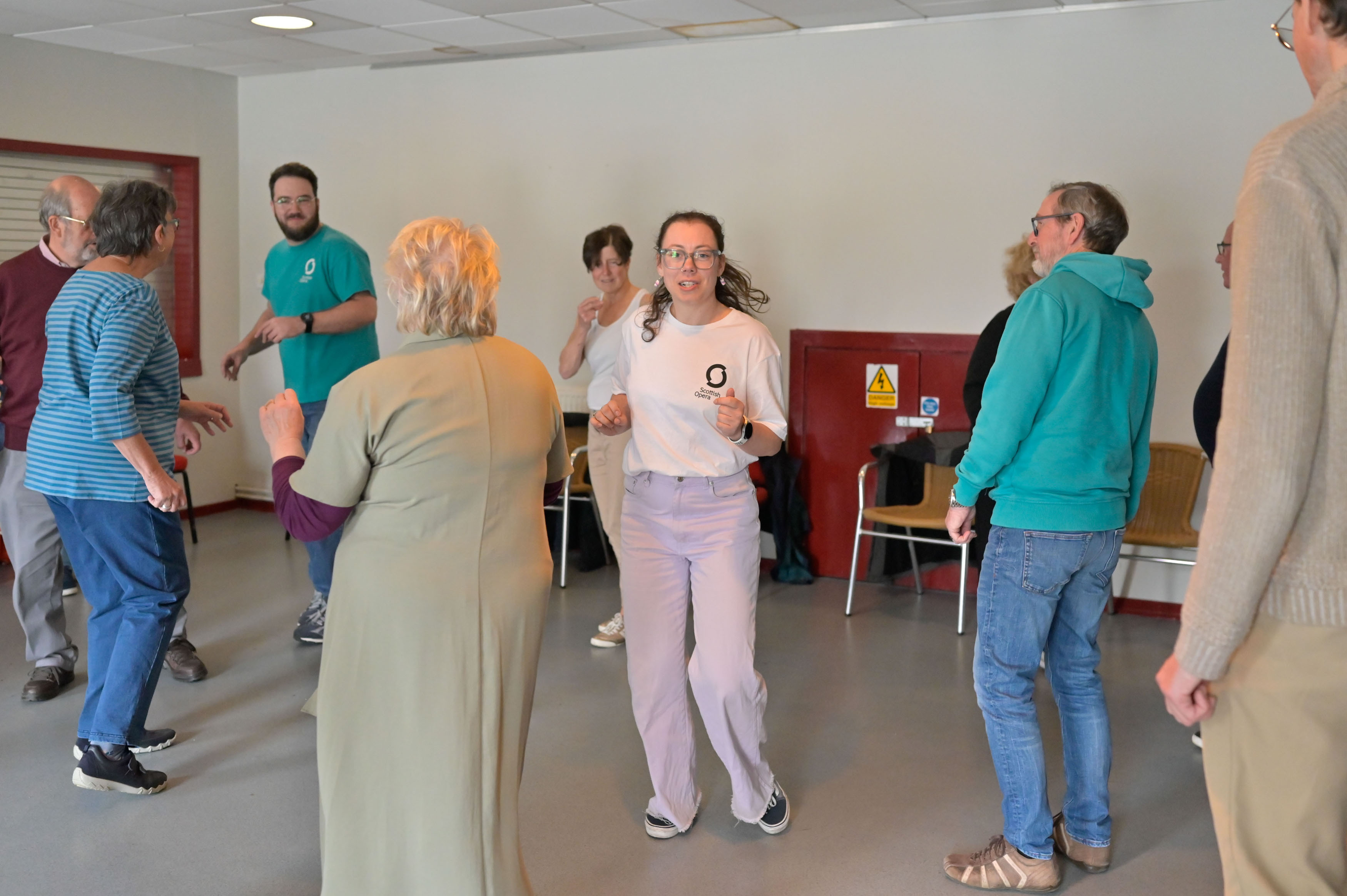 How to stage an opera workshop at Village Theatre, East Kilbride. 2025. Credit Julie Howden.. (4)