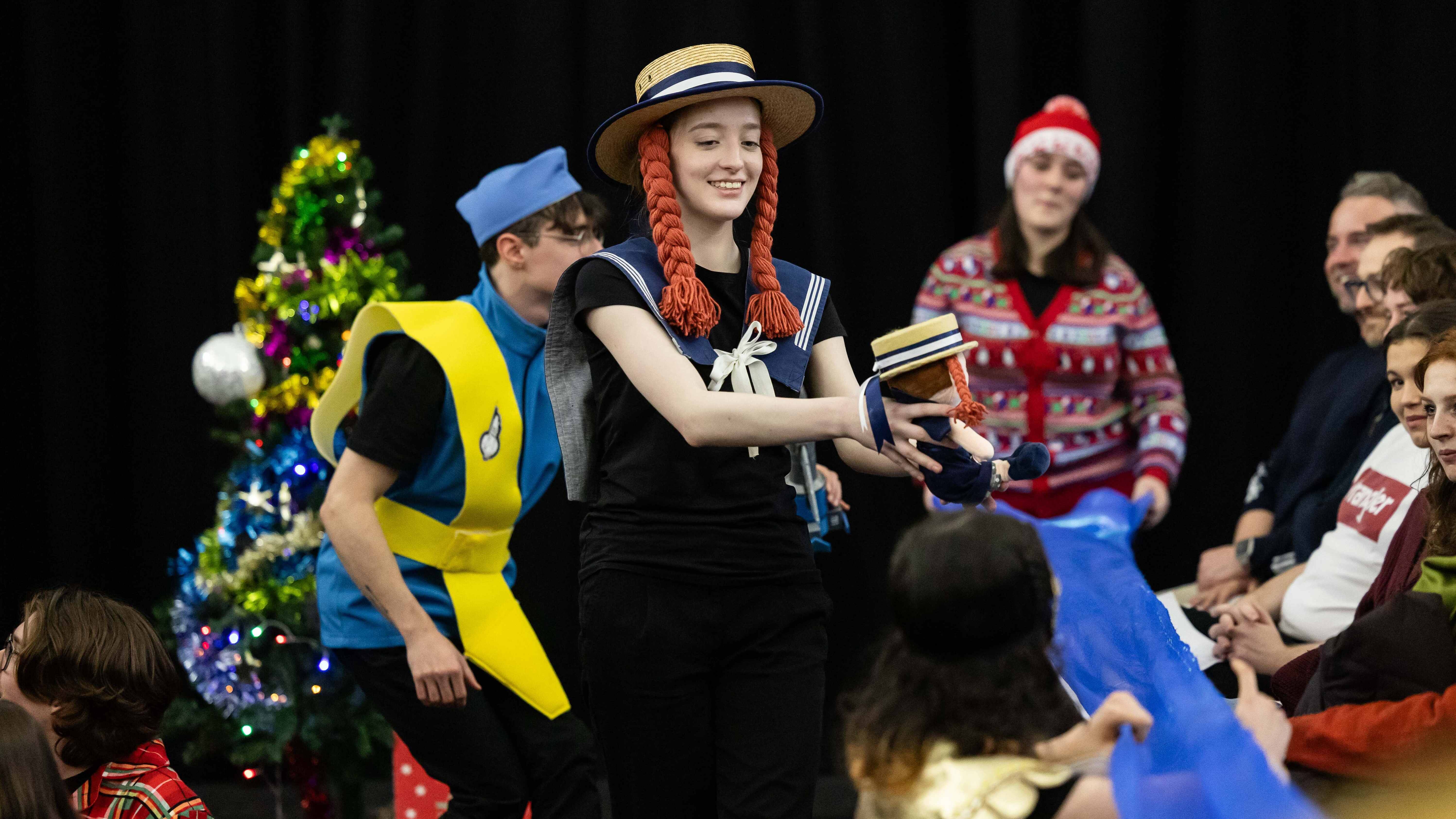 Scottish Opera Young Company in the Dress Rehearsal of The Magic Box. Scottish Opera 2023. Credit Sally Jubb. (6)